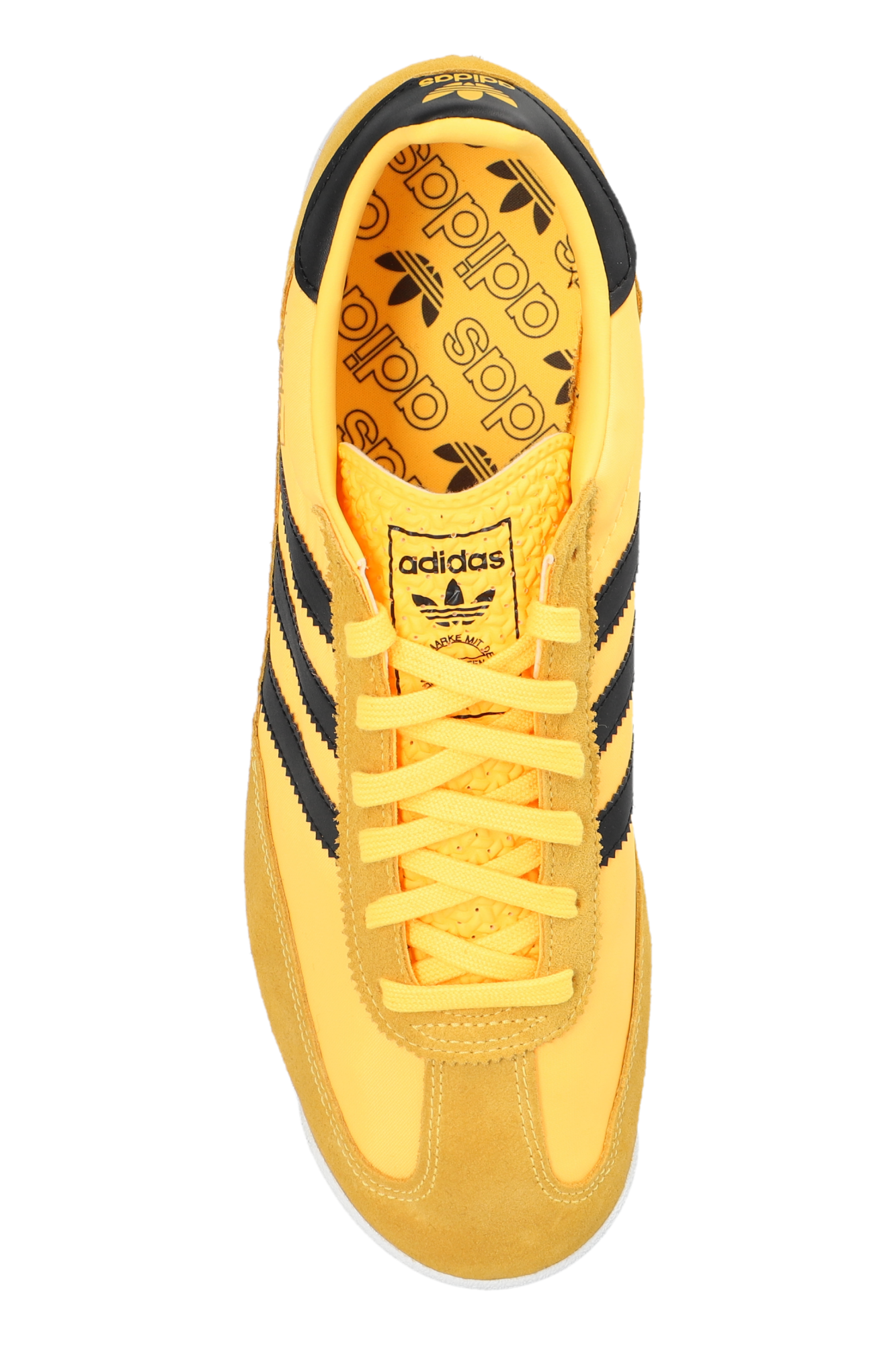 Adidas yellow sports shoes best sale